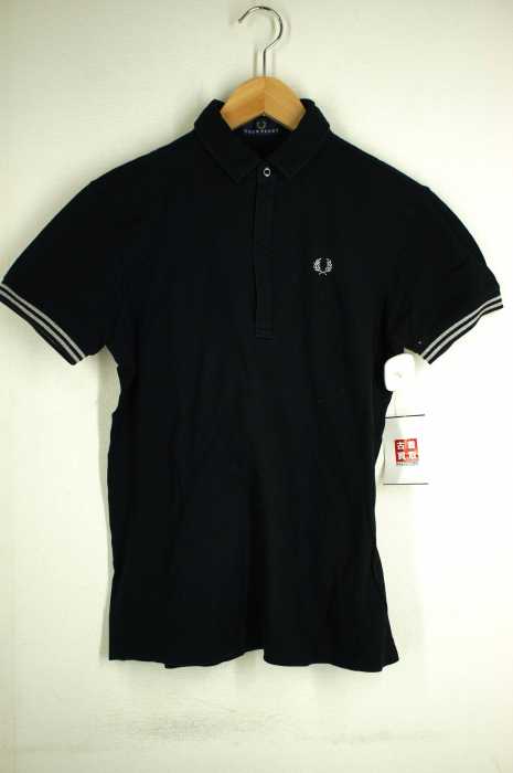 FRED PERRY （フレッドペリー） 刺繍ジップアップポロシャツ メンズ トップス