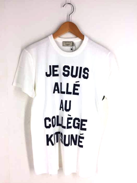 maison kitsune(メゾンキツネ) TEE SHIRT JE SUIS ALLE AU メンズ トップス