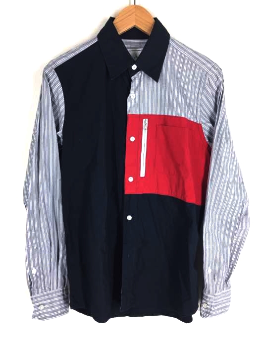 BLACK&BLUE（ブラックアンドブルー） ZIPシャツ メンズ トップス