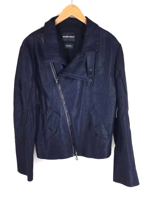 EMPORIO ARMANI（エンポリオアルマーニ） JUDE LINE ライダースライクジャケット メンズ アウター