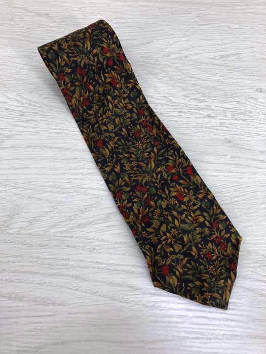 Yves Saint Laurent（イヴサンローラン） 花柄コットンネクタイ メンズ ファッション雑貨