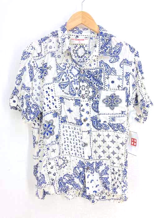 Temptation(テンプテーション) ペイズリー柄シャツ メンズ トップス