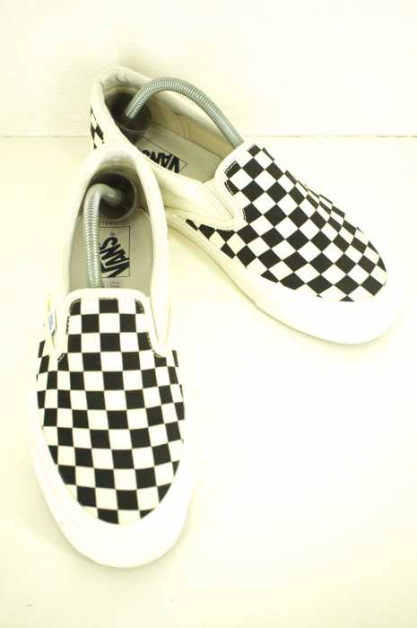 VANS VAULT （バンズボルト） OG CLASSIC SLIP ON checkerboard スリッポン メンズ シューズ