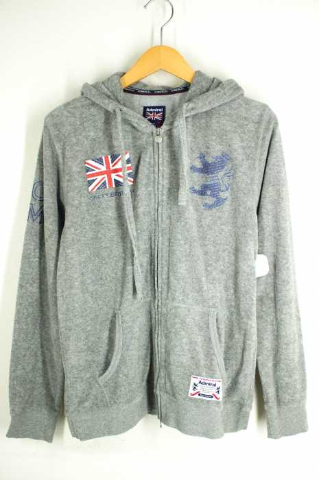 NICOLE CLUB FOR MEN × Admiral（ニコルクラブフォーメン アドミラル） パイル地ジップアップ メンズ トップス