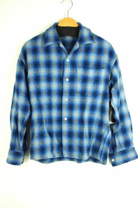 N.HOOLYWOOD （エヌハリウッド） レーヨン混オンブレチェックシャツ メンズ トップス