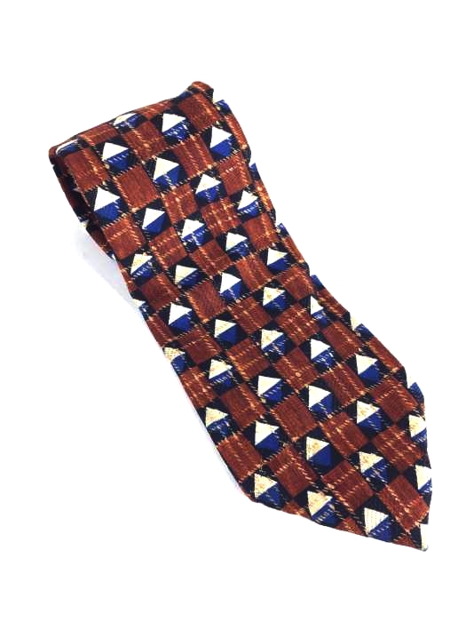 ERMENEGILDO ZEGNA(エルメネジルドゼニア) 総柄ネクタイ メンズ ファッション雑貨