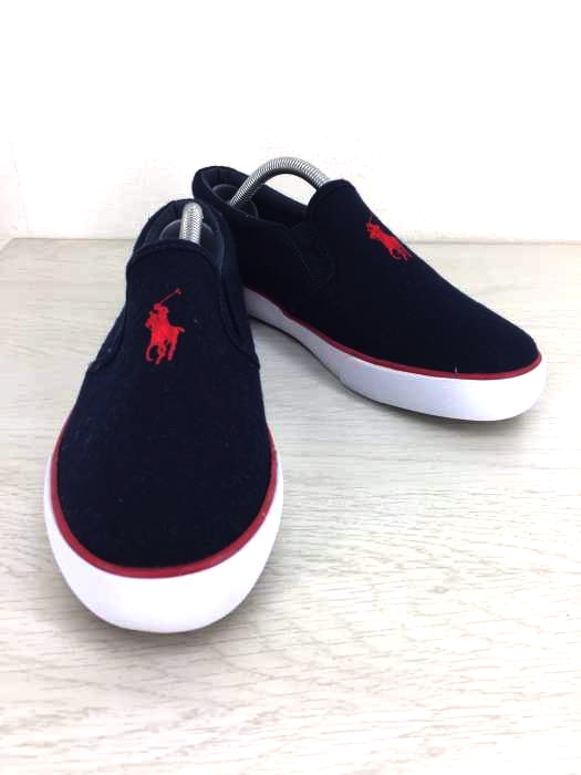 POLO RALPH LAUREN(ポロラルフローレン) ポニー刺繍スリッポン レディース シューズ