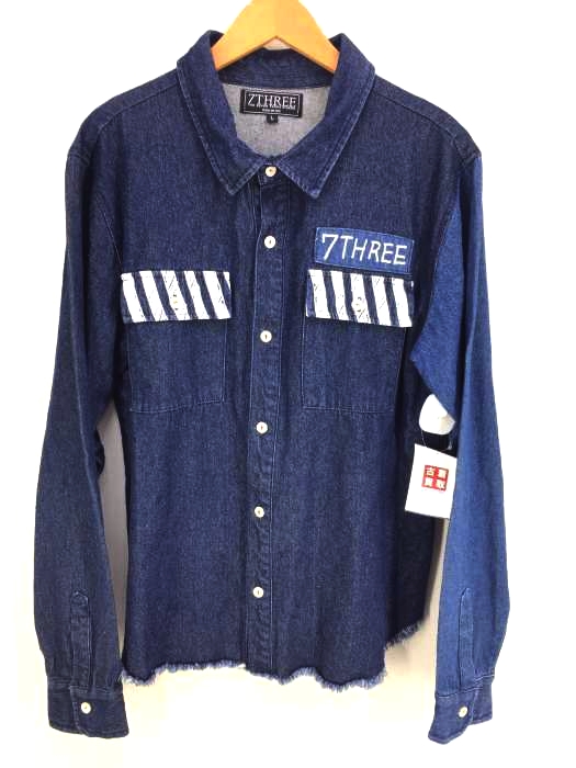 7THREE（セブンスリー） WORK SHIRT メンズ トップス