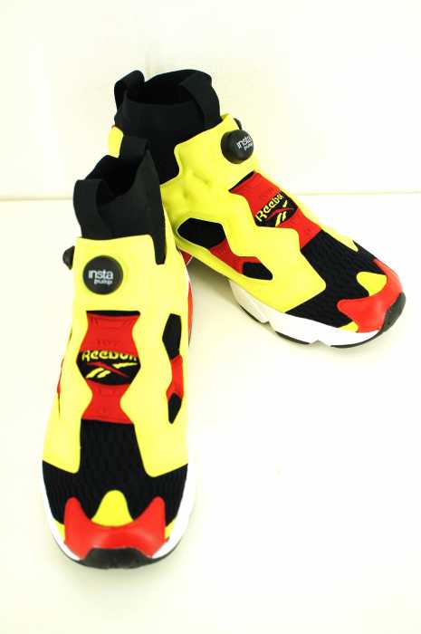 Reebok (リーボック) instapump fury og ultk シトロン ミドルカットスニーカー メンズ シューズ