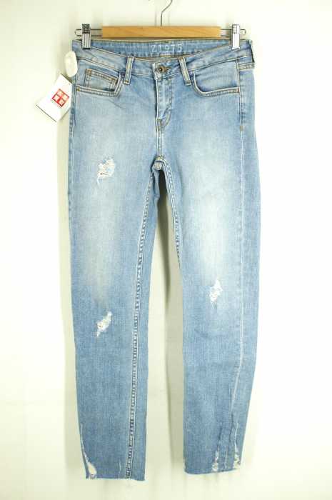 ZARA（ザラ） カットオフデニムパンツ レディース パンツ