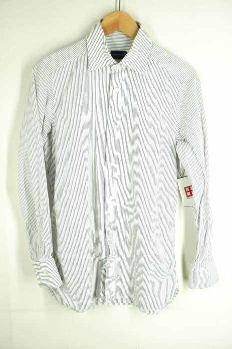Ermenegild Zegna(エルメネジルドゼニア) tailored fit ストライプ柄シャツ メンズ トップス