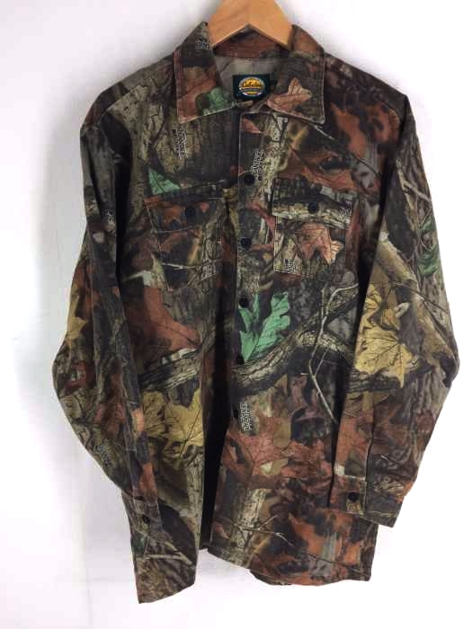 cabelas（キャベラス） リアルツリーカモ柄シャツ メンズ トップス