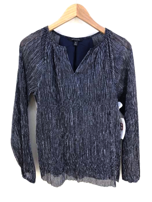 BANANA REPUBLIC（バナナリパブリック） Metallic Balloon-Sleeve Top レディース トップス