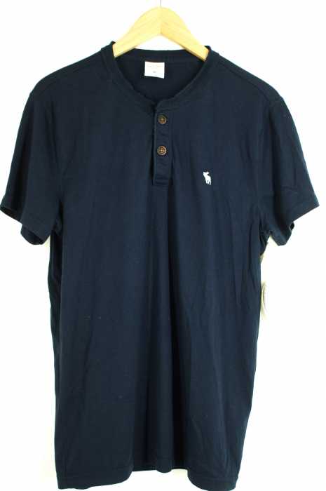 Abercrombie & Fitch(アバクロンビーアンドフィッチ) ハーフボタン半袖カットソー メンズ トップス