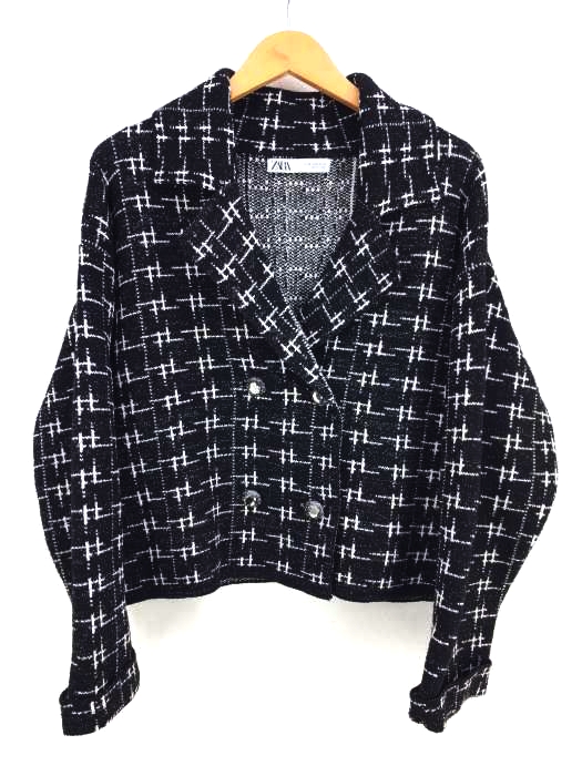 ZARA（ザラ） ラメニットジャケット レディース アウター