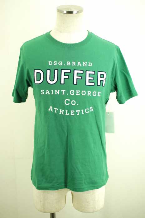 The DUFFER of ST.GEORGE（ザダファーオブセントジョージ） 刺繍ロゴプリントTシャツ メンズ トップス