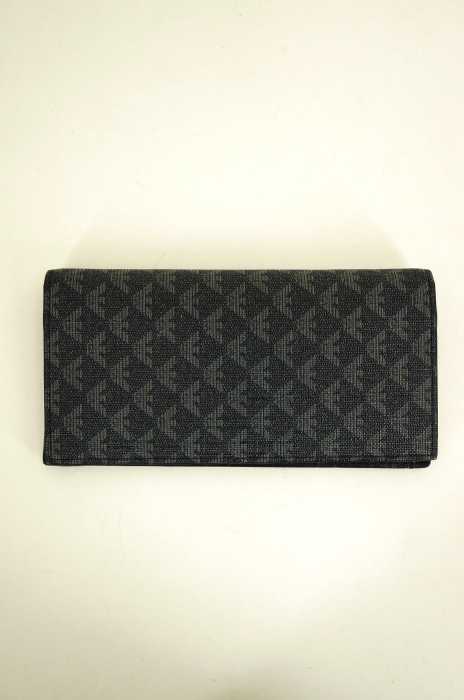 EMPORIO ARMANI (エンポリオアルマーニ) イーグルロゴ長財布 メンズ 財布・ケース