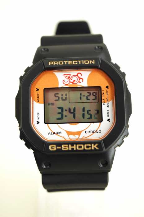 G-SHOCK × Disney (ジーショック×ディズニー) DW5600VT 30周年限定 デジタル腕時計 レディース ファッション雑貨