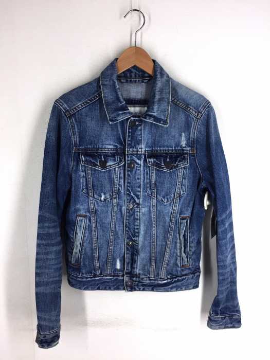 Abercrombie & Fitch(アバクロンビーアンドフィッチ) 加工デニムジャケット メンズ アウター