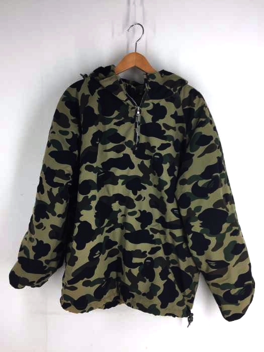 A BATHING APE（アベイシングエイプ） ハーフジップナイロンパーカー メンズ アウター