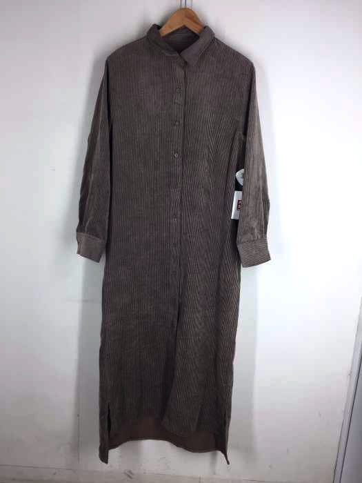 urs（ユアーズ） コーデュロイロングシャツワンピース レディース ワンピース