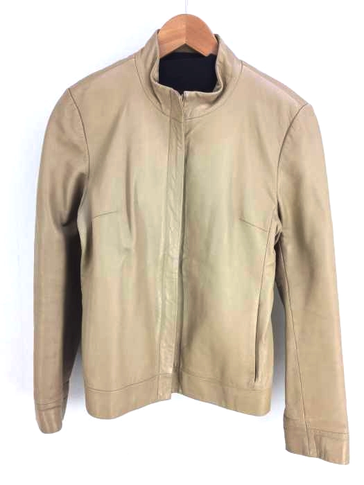 USED古着（ユーズドフルギ） シープレザーシングルライダースジャケット レディース アウター