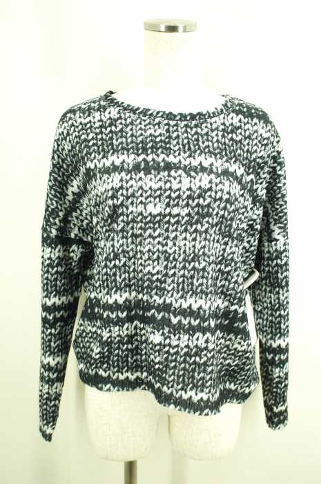 ZARA TRF （ザラティーアールエフ） ニットプリントトップス レディース トップス