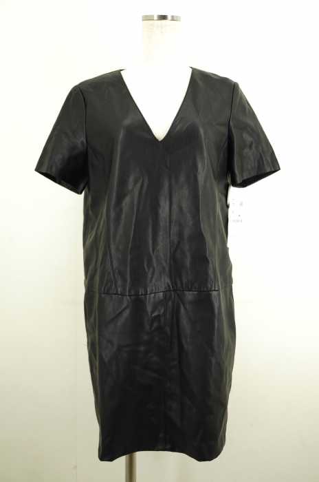 Zara Basic ザラベーシック フェイクレザーワンピース レディース ワンピース ブランド古着買取販売バズストア