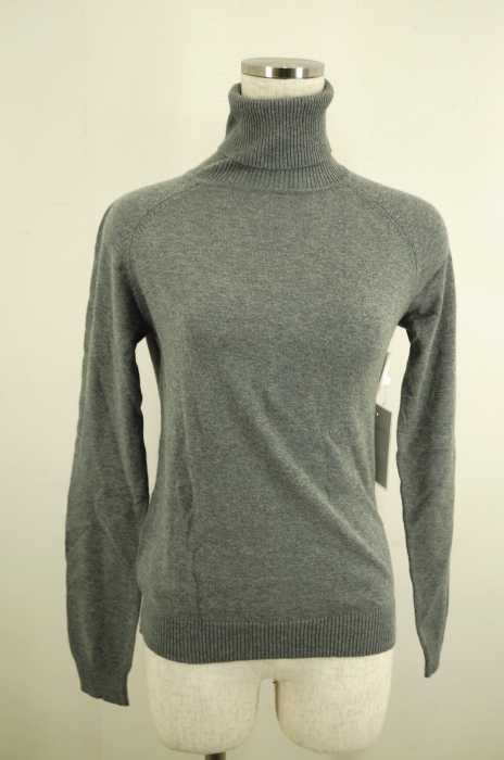 ZARA （ザラ） ハイネックコットンニットトップス レディース トップス