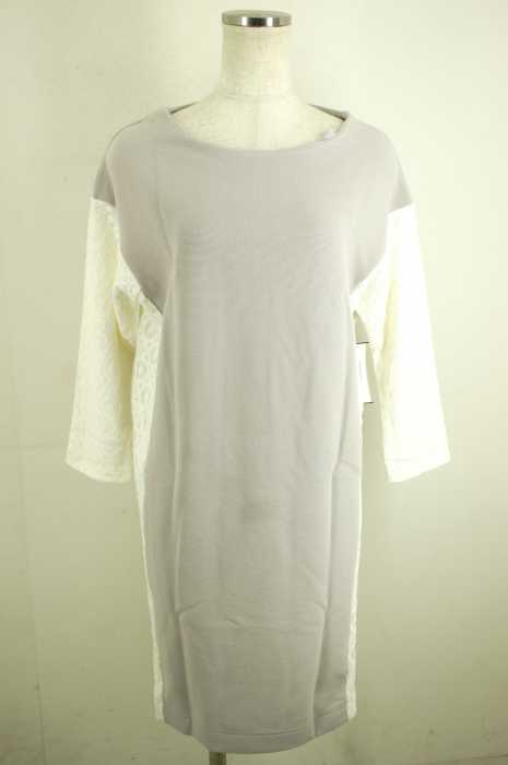 UNITED ARROWS green label relaxing （ユナイテッドアローズグリーンレーベルリラクシング） レース　切替 レディース ワンピース