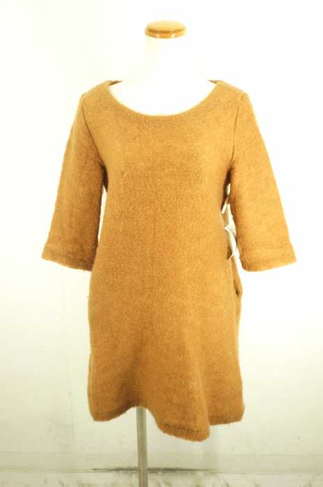 UNITED ARROWS green label relaxing （ユナイテッドアローズグリーンレーベルリラクシング） ウール混　モヘヤ混　ニットワンピース レディース ワンピース