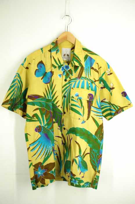 GIULIANO UOMO (ジュリアーノ ウオモ) オープンカラー 柄シャツ メンズ トップス
