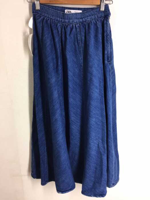 ZARA（ザラ） デニムフレアスカート レディース スカート