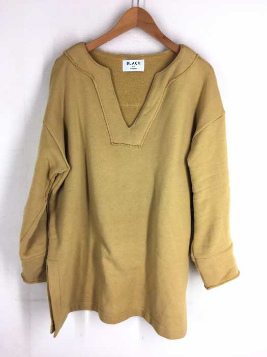 BLACK by moussy(ブラックバイマウジー) slit neck po レディース トップス