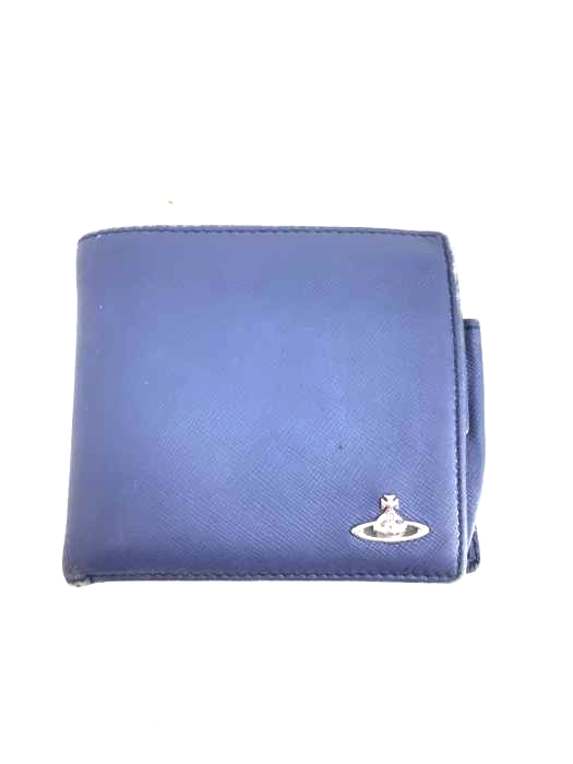 Vivienne Westwood Accessories（ヴィヴィアンウエストウッド アクセサリー） オーブ レザー二つ折り財布 メンズ 財布・ケース