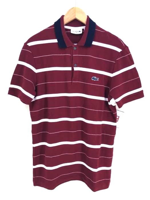 LACOSTE(ラコステ) フランス製鹿の子ポロシャツ メンズ トップス