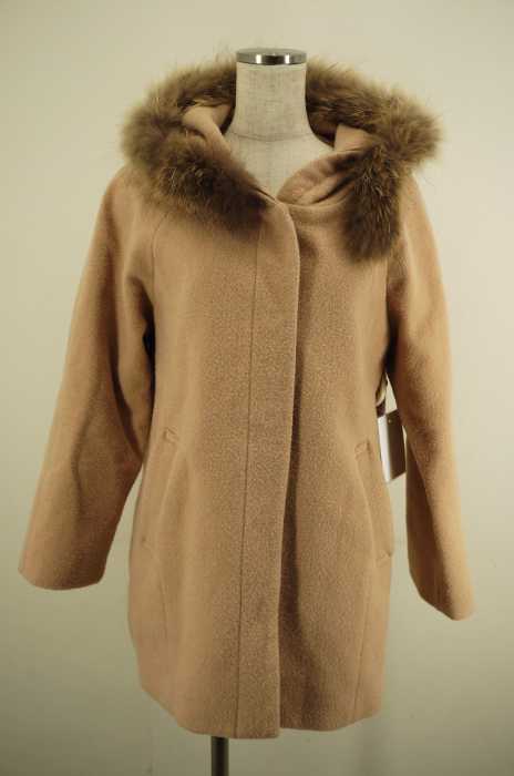 PROPORTION BODY DRESSING （プロポーションバイボディードレッシング） 15AW ラクーンファーフーデットコクーンコート レディース アウター