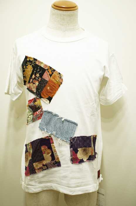 泥棒日記 (ドロボウニッキ) パッチワークTシャツ メンズ トップス