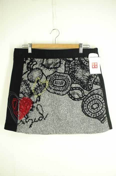 Desigual　 （デシグアル） 異素材切替 レディース スカート