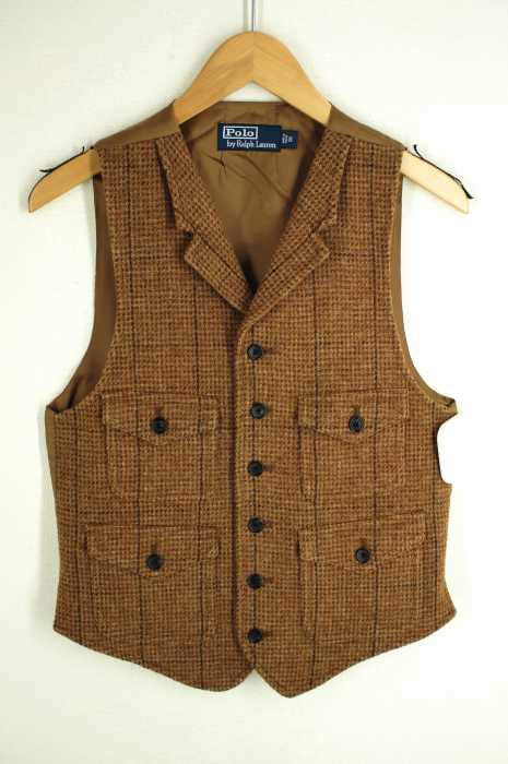 Polo by RALPH LAUREN （ポロバイラルフローレン） ツイードベスト メンズ トップス