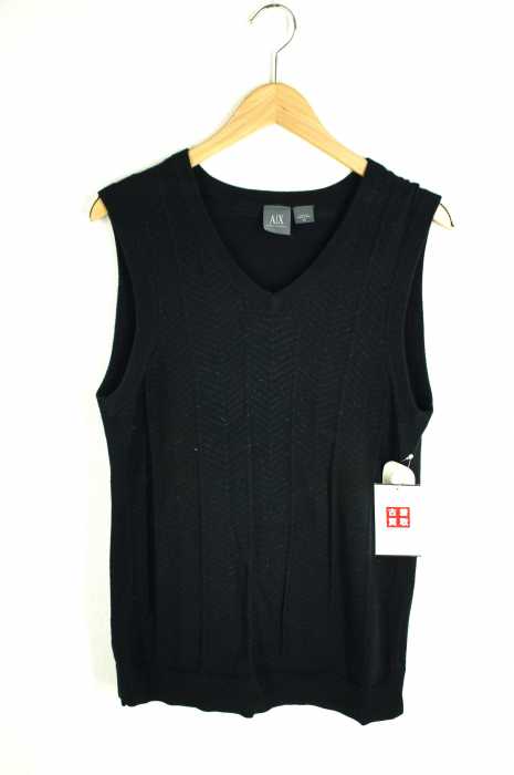 ARMANI EXCHANGE（アルマーニエクスチェンジ） ラメ混コットンベスト レディース トップス
