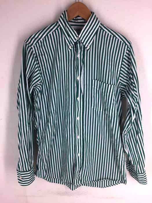 INDIVIDUALIZED SHIRTS（インディビジュアライズドシャツ） ストライプ柄長袖ボタンダウンシャツ メンズ トップス