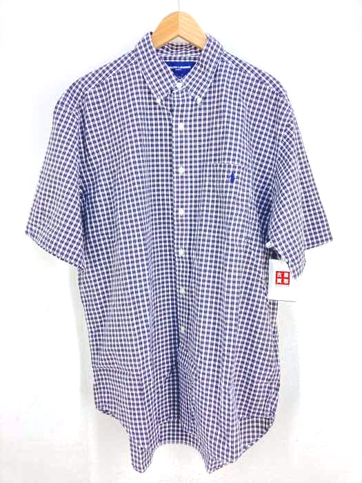 RALPH LAUREN GOLF(ラルフローレンゴルフ) TILDEN ポニー刺繍半袖チェックボタンダウンシャツ メンズ トップス