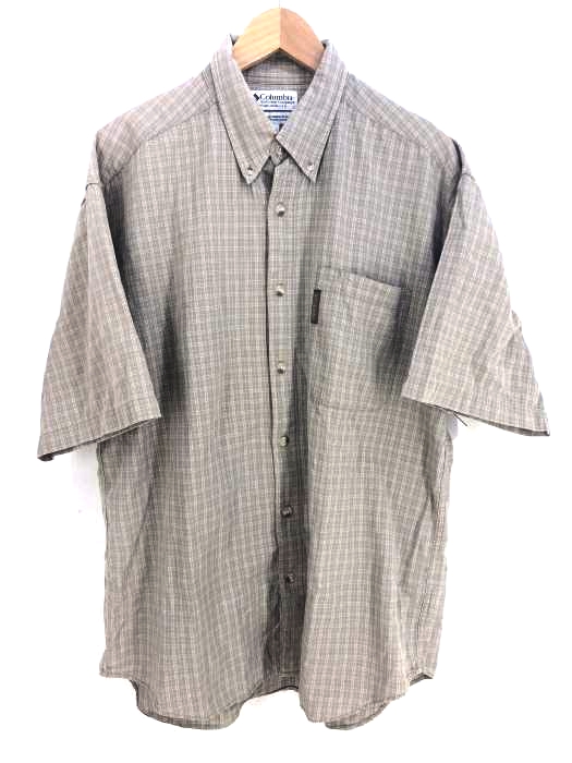 Columbia(コロンビア) 半袖ボタンダウンシャツ メンズ トップス