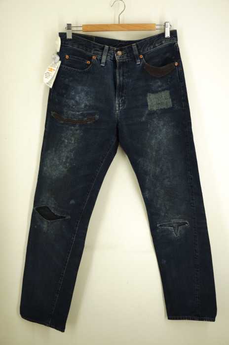 Levi's Vintage Clothing (リーバイス) LVC 1954モデル 501Z XX ビッグE リペア加工デニムパンツ メンズ パンツ