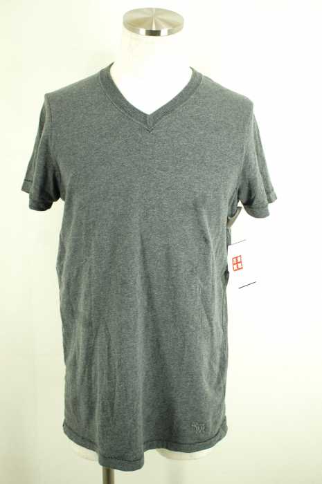 Abercrombie & Fitch （アバクロンビーアンドフィッチ） ワンポイント刺繍VネックTシャツ メンズ トップス