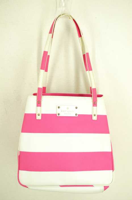 Kate spade （ケイトスペード） ボーダーレザーハンドバッグ レディース バッグ