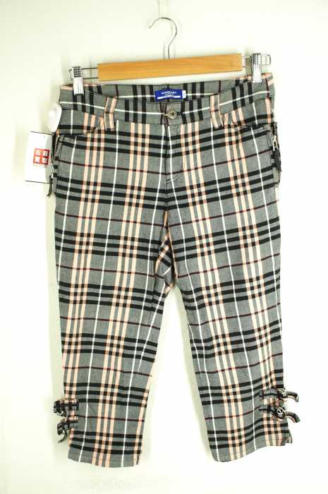 BURBERRY BLUE LABEL(バーバリーブルーレーベル) ノバチェククロップドパンツ レディース パンツ