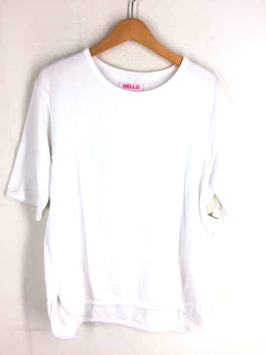 RODEO CROWNS(ロデオクラウン) 5分袖ラウンドビッグTシャツ レディース トップス