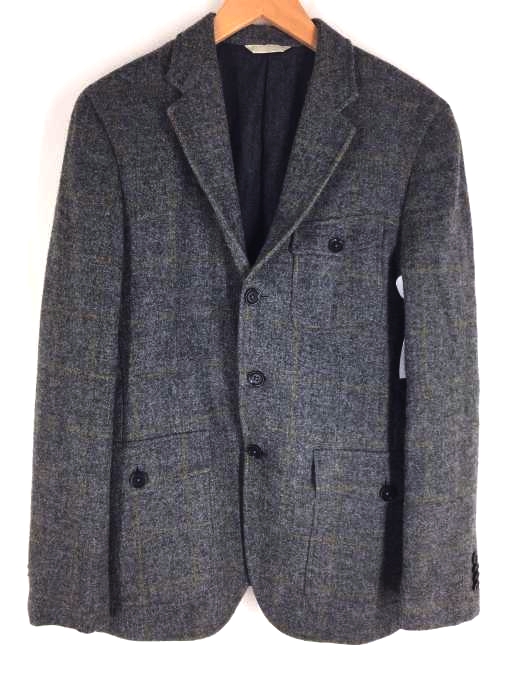 BANANA REPUBLIC（バナナリパブリック） YORKSHIRE TWEED BY MOON ウール 3Bテーラードジャケット メンズ アウター